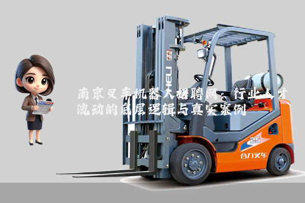 南京叉车机器人招聘网：行业人才流动的底层逻辑与真实案例
